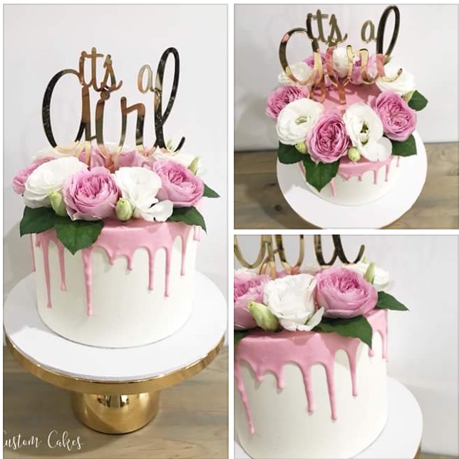 Baby Shower 'Baby' Cake Topper | The French Kitchen Castle Hill